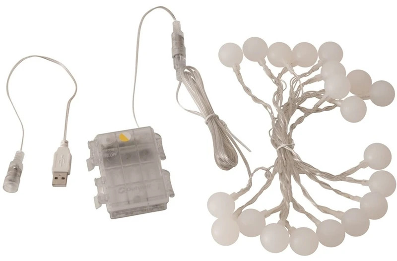 Outwell Delta Lichtsnoer 20 Lampen - 2 Meter 3 Outwell Delta Lichtsnoer 20 Lampen - 2 Meter - Afbeelding 3