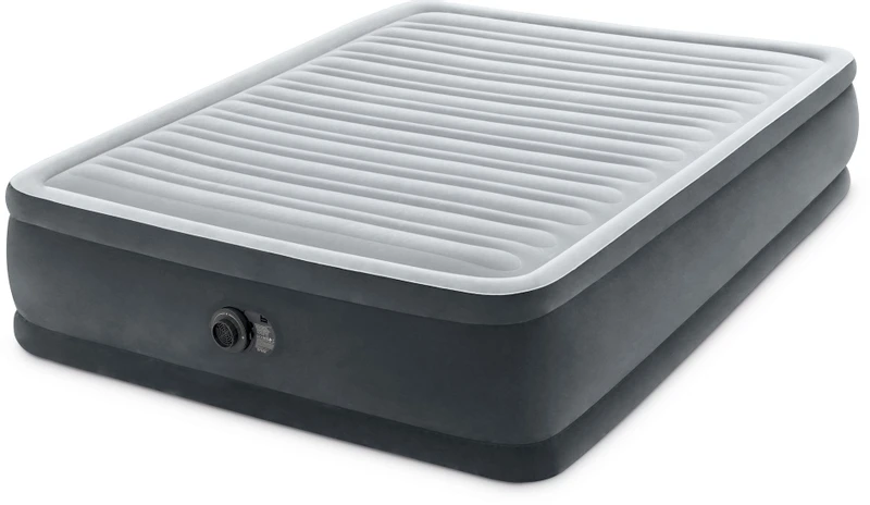 Intex Comfort Plush Hoog Luchtbed - Queensize - Ingebouwde Elektrische Pomp 2 Intex Comfort Plush Hoog Luchtbed - Queensize - Ingebouwde Elektrische Pomp - Afbeelding 2