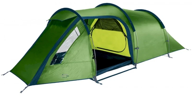 Vango Omega 350 Tunneltent - 3 Persoons - Groen 1 Vango Omega 350 Tunneltent - 3 Persoons - Groen
