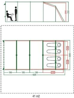 Coleman Meadowood 4L Tunneltent - 4 Persoons -Winkel Voor Kampeerartikelen 614 1200 meadowood 4l 5 1