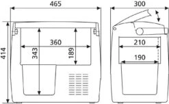 Dometic CoolFreeze CDF 18 Autokoelbox - 18L 11 Dometic CoolFreeze CDF 18 Autokoelbox - 18L -Winkel Voor Kampeerartikelen 737 1200 900 900 dometic coolfreeze cdf 18 7