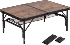 Bo-Camp Industrial Decatur 90 X 60 Campingtafel - Zwart/houtlook 17 Bo-Camp Industrial Decatur 90 X 60 Campingtafel - Zwart/houtlook -Winkel Voor Kampeerartikelen 900 1186 1404200 03