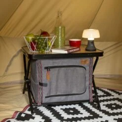 Bo-Camp Sirius Tafellamp Met Kap - Antraciet -Winkel Voor Kampeerartikelen 900 901 5818822 03