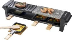 Bestron Raclette/Steengrill - 4 Personen -Winkel Voor Kampeerartikelen bestron raclettesteengrill 4 personen 14
