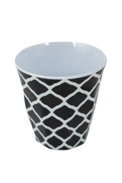 Bo-Camp Mix & Match Melamine Serviesset - 16-delig - Zwart -Winkel Voor Kampeerartikelen bo camp mix 4