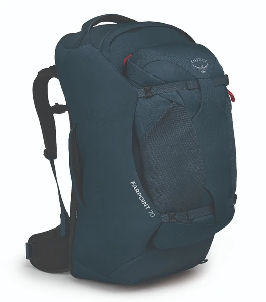Osprey Farpoint Backpack - 70 Liter - Donkerblauw 1 Osprey Farpoint Backpack - 70 Liter - Donkerblauw