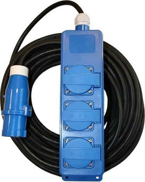 Haba Triple-unit Doos + CEE-stekker 20m 1 Haba Triple-unit Doos + CEE-stekker 20m